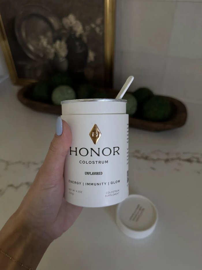Tanya Ivanov with her Honor products
